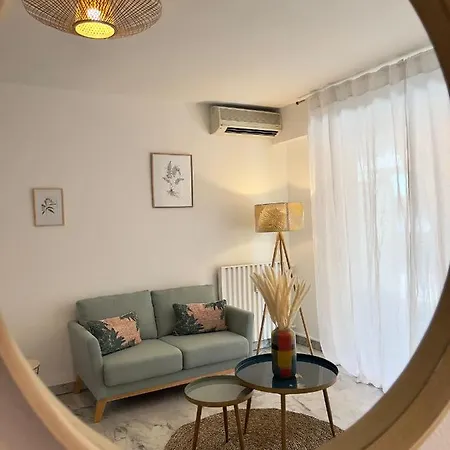 Studio Confort 35m2 Renove, Equipe Et Climatise, Tout Se Fait A Pied!